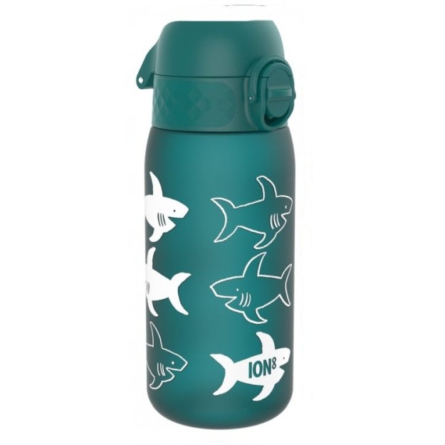 Ion8 Πλαστικό Παγούρι Καρχαρίες σε Πράσινο χρώμα I8RF350PBSHARK 400ml