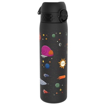 Ion8 Πλαστικό Παγούρι Spaceships σε Μαύρο χρώμα I8RF500PKSPACE 600ml