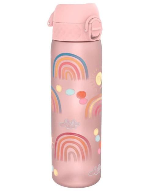 Ion8 Πλαστικό Παγούρι RAINBOWS σε Ροζ χρώμα I8RF500PRRAINB2 500ml