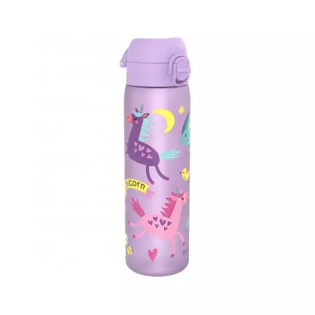 Ion8 Πλαστικό Παγούρι Slimkids σε Ροζ χρώμα I8RF500PPUNIC 500ml