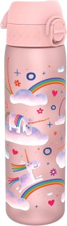 Ion8 Πλαστικό Παγούρι Unicorn & Rainbow σε Ροζ χρώμα I8RF500PPUNIRAIN 500ml