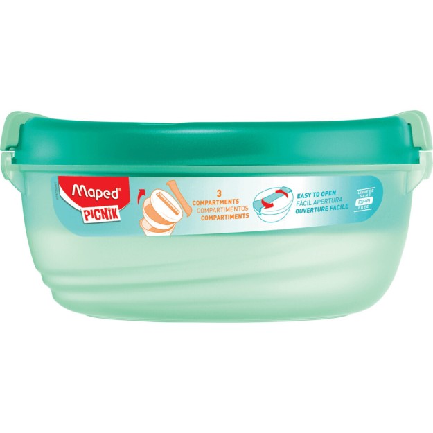 Maped Picnik Δοχείο Φαγητού Πλαστικό Πράσινο 1400ml 872605
