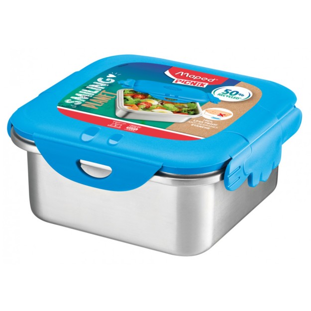 Maped Picnik Ανοξείδωτο Παιδικό Δοχείο Φαγητού 1lt Μπλε 872503