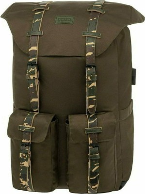 Polo Styller Ανδρικό Υφασμάτινο Σακίδιο Πλάτης Χακί 23lt 9-02-023-6500