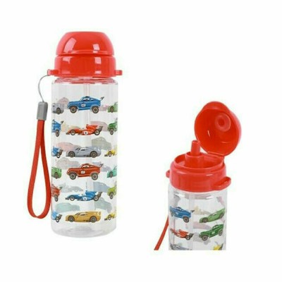 Πλαστικό Παγούρι Cars σε Κόκκινο χρώμα ID2114 400ml