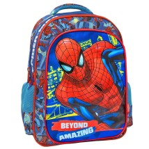 Must Spiderman Beyond Amazing Σχολική Τσάντα Πλάτης Δημοτικού σε Μπλε χρώμα Μ32 x Π18 x Υ43εκ 000508087
