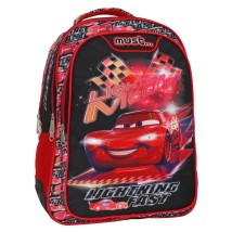 Must Cars Lighting Fast Σχολική Τσάντα Πλάτης Δημοτικού Πολύχρωμη Μ32 x Π18 x Υ43εκ 000563363