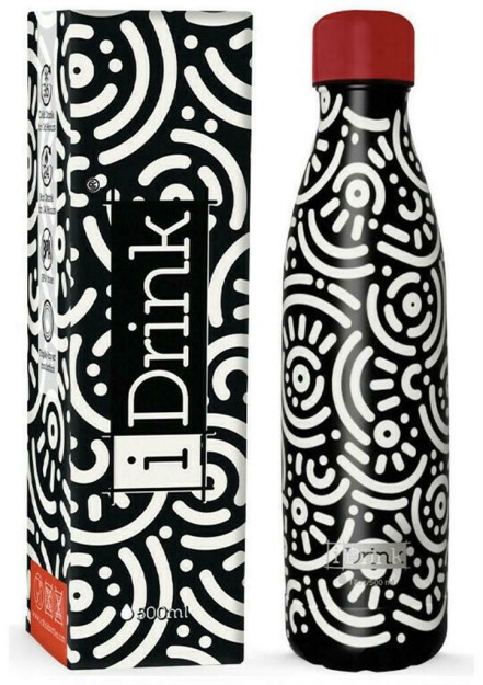 I-Total I Drink Μπουκάλι Θερμός Geometric 500ml