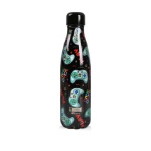 Total Gift Παγούρι Αλουμινίου i Drink σε Μαύρο χρώμα ID0439 500ml