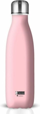 I-Total iDrink Metallics Pastel Pink Μπουκάλι Θερμός 0.50lt