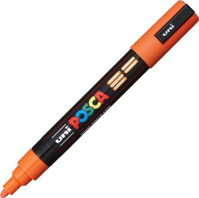 Posca Μαρκαδόρος Σχεδίου 2.5mm Πορτοκαλί PC-5M/4