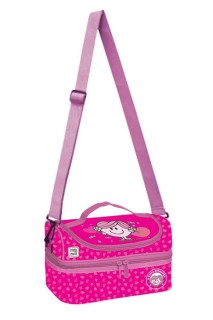 Χάρτινη Πόλη Κυρία Αγκαλίτσα Τσαντάκι Φαγητού Ώμου Ροζ HP.BTS.TF.005