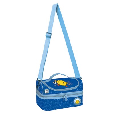 Alouette Ο Κύριος Χαρούμενος Τσαντάκι Φαγητού Ώμου 00024611P_0025 Μπλε Μ19 x Π15 x Υ25cm