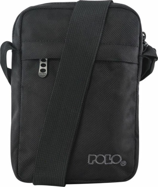 Polo Wave Ανδρική Τσάντα Ώμου / Χιαστί Μαύρη 9-07-101-02