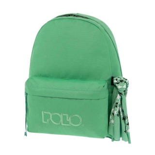 Polo Original Scarf Σχολική Τσάντα Πλάτης Γυμνασίου - Λυκείου Μέντα 9-01-135-6700