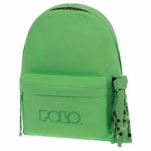 Polo Original Scarf Σχολική Τσάντα Πλάτης Γυμνασίου - Λυκείου Λαχανί 9-01-135-6801
