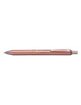 Pentel Στυλό Rollerball 0.7mm Ροζ Χρυσό με Μαύρο Μελάνι BL407PG-A