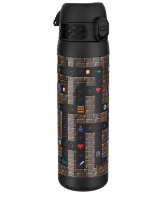 Ion8 Ανοξείδωτο Παγούρι Gamer σε Μαύρο χρώμα I8SS600PKGAME 600ml