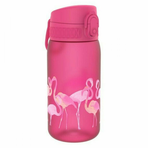 Ion8 Πλαστικό Παγούρι Φλαμίνγκο σε Φούξια χρώμα I8RF350PPFLAM 400ml