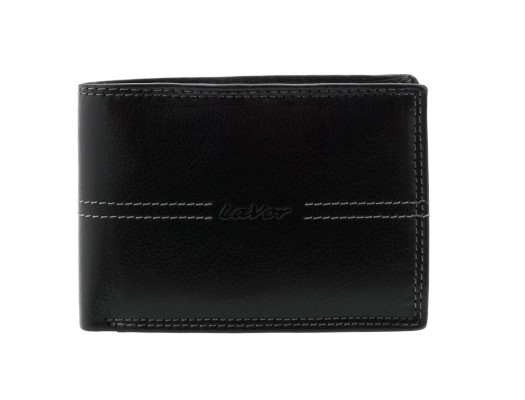 Lavor Δερμάτινο Ανδρικό Πορτοφόλι με RFID Μαύρο 1-3791