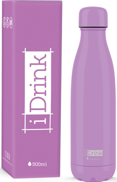 I-Total i Drink Light Purple Μπουκάλι Θερμός 0.50lt