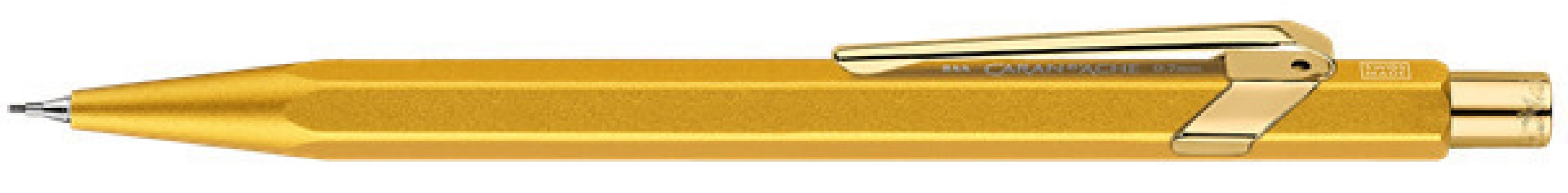 Caran D'ache Goldbar Μηχανικό Μολύβι 0.7mm Κίτρινο 844.999