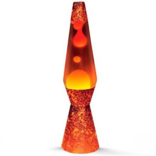 I-Total Διακοσμητικό Φωτιστικό Lava Lamp σε Κόκκινο Χρώμα XL1781