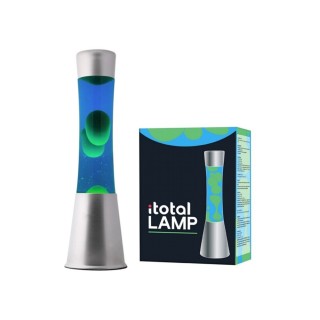 I-Total XL1794 Διακοσμητικό Φωτιστικό Lava Lamp LED σε Ασημί Χρώμα XL1794