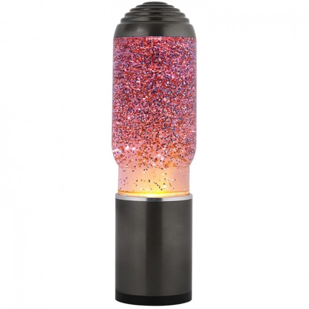 I-Total Διακοσμητικό Φωτιστικό Lava Lamp σε Μαύρο Χρώμα XL2201