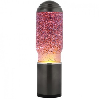 I-Total Διακοσμητικό Φωτιστικό Lava Lamp σε Μαύρο Χρώμα XL2201