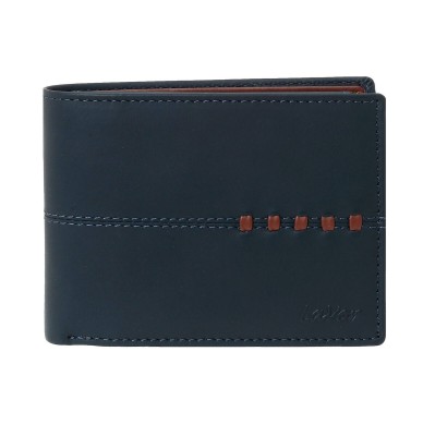 Lavor 1-5923 Δερμάτινο Ανδρικό Πορτοφόλι με RFID Μπλε