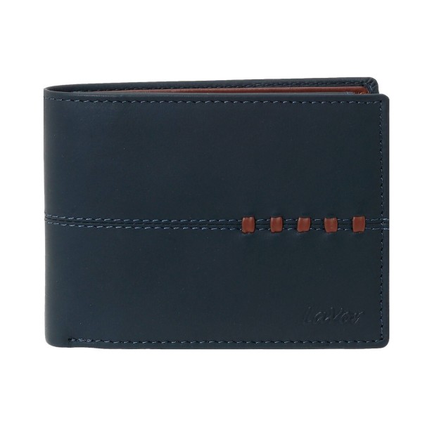 Lavor 1-5923 Δερμάτινο Ανδρικό Πορτοφόλι με RFID Μπλε