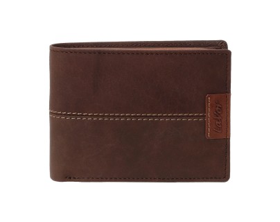 Lavor Δερμάτινο Ανδρικό Πορτοφόλι Καρτών με RFID Καφέ 1-6063