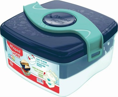Maped Origin Πλαστικό Παιδικό Δοχείο Φαγητού 1.4lt Μπλε 870104 Μ17 x Π15.3 x Υ8.7εκ.