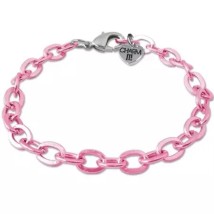 Charm Ιt Βραχιόλι Αλυσίδα Ροζ CT05-02