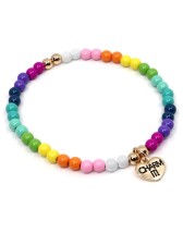 Charm It Βραχιόλι Rainbow Πολύχρωμο CT08-01