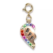 Charm Ιt Αξεσουάρ Μισή Καρδιά Χρυσή CT03-01