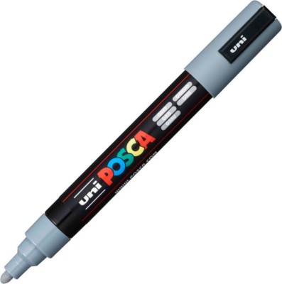 Posca Μαρκαδόρος Σχεδίου 2.5mm Γκρι PC-5M/37