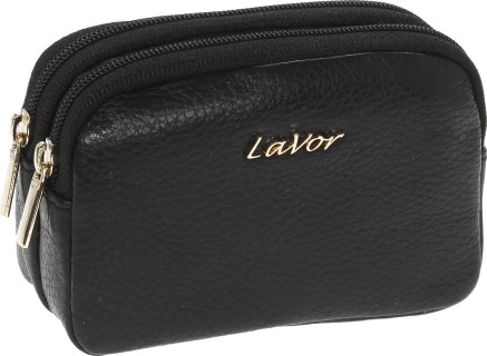 Lavor 1-5990 Μικρό Δερμάτινο Γυναικείο Πορτοφόλι με RFID Μαύρο