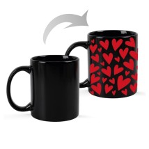 I-Total Hearts Κούπα Κεραμική Κόκκινη XL1300A