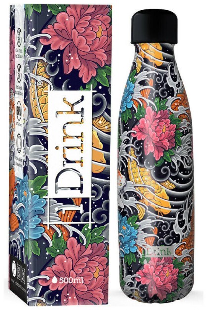 I-Total I Drink Μπουκάλι Θερμός Carpa Koi 500ml