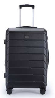 Lavor 1-601 Μεγάλη Βαλίτσα με ύψος 75cm σε Μαύρο χρώμα