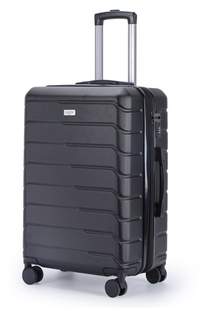 Lavor 1-601 Μεσαία Βαλίτσα με ύψος 66cm σε Μαύρο χρώμα