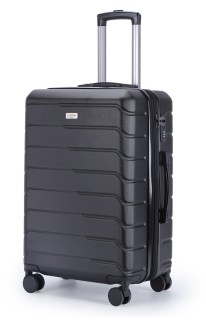 Lavor 1-601 Μεσαία Βαλίτσα με ύψος 66cm σε Μαύρο χρώμα