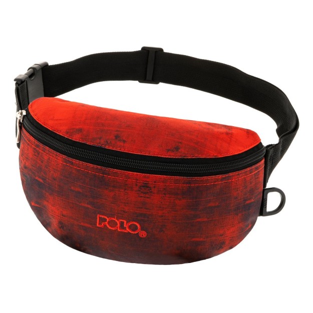 Polo Simple Ανδρικό Τσαντάκι Μέσης Κόκκινο 9-08-040-8117