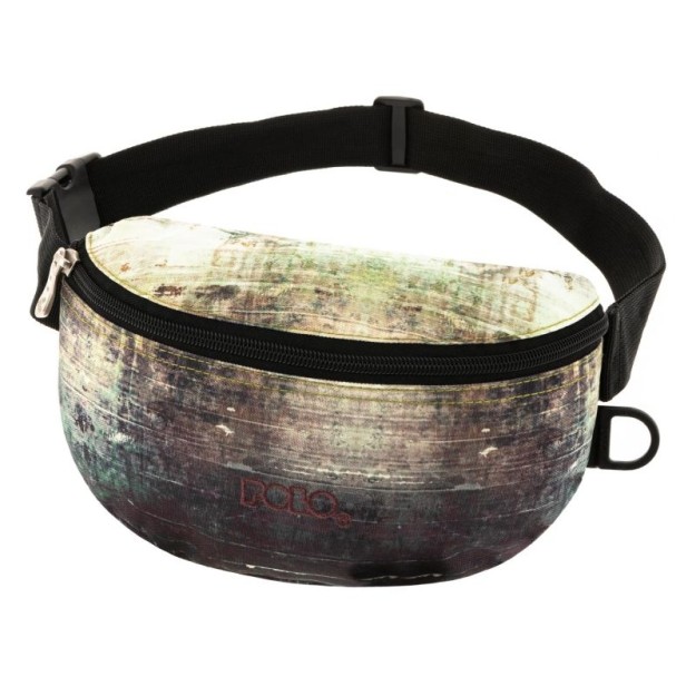 Polo Simple Ανδρικό Τσαντάκι Μέσης Χακί 9-08-040-8114