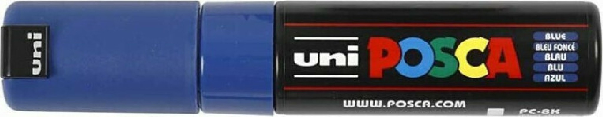 Posca PC-8K Ανεξίτηλος Μαρκαδόρος 8mm Μπλε PC-8K/33