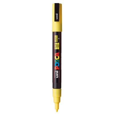 Posca PC-3M Μαρκαδόρος Σχεδίου 1.3mm Κίτρινος PC-3M/2