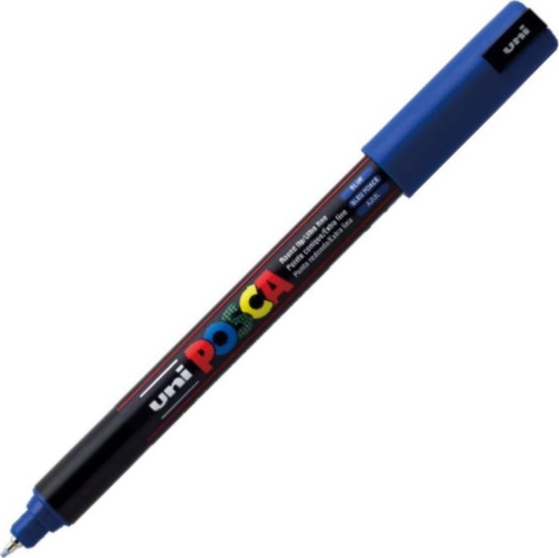 Posca PC-1MR Μαρκαδόρος Σχεδίου 0.7mm Μπλε PC-1MR/33
