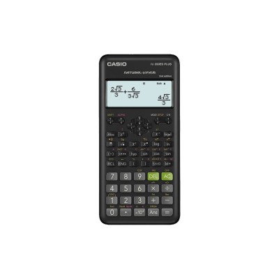 Casio Αριθμομηχανή Επιστημονική FX-350ES Plus 15 Ψηφίων σε Μαύρο Χρώμα
